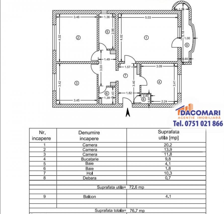 Apartament De locuit De vanzare